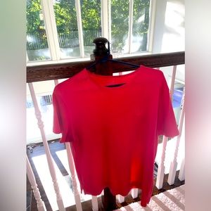 Gorgeous shirt, women’s size Large, preppy, watermelon color